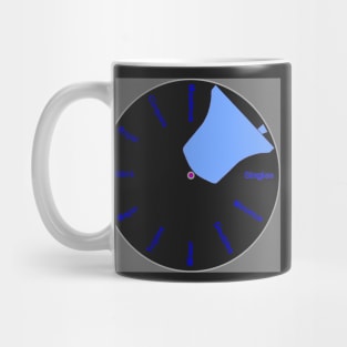 Bell Tower Wall Clock - Sky Blue Mug